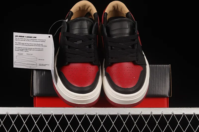 All categories Air Jordan Jordan series basketball shoes Air Jordan 1 Low Air Jordan 1 Elevate Low SE "Wolf Grey" Little AJ thick-soled retro basketball shoes DQ1823-006